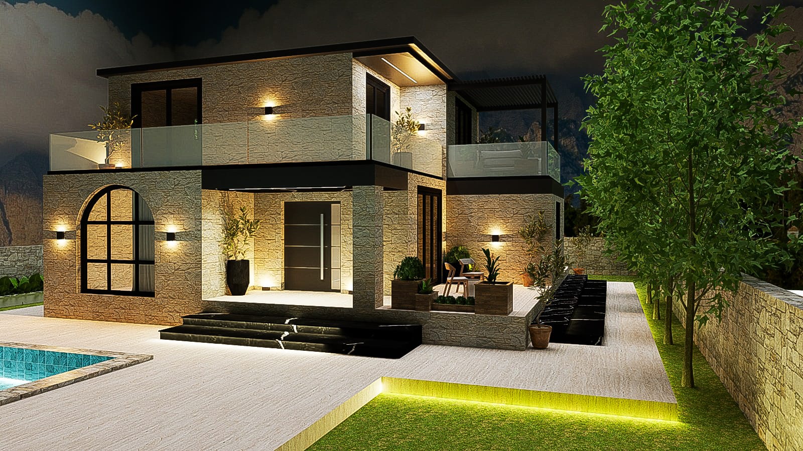 Modern architecture project image